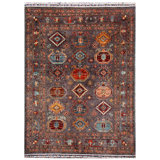 Hand Knotted Wool Moroccan Area Rug