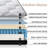 12" Cooling Hybrid Mattress – Memory Foam & Pocket Coils, Breathable, Motion Isolation, Certipur-US Certified-1796306697