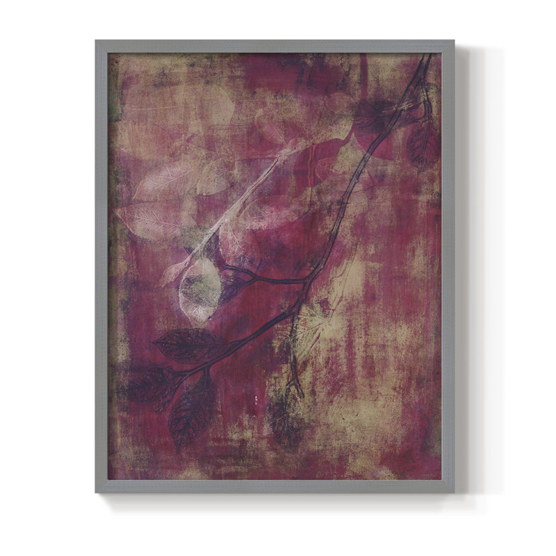 «Branching Out», impression encadrée en bois massif, H 21 po x l 17 po, Gris