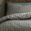 Micro Check Cotton Striped Duvet Cover Set-134515754