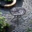 Round 80cm L Outdoor Garden Table