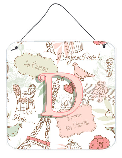 « love in paris », impression sur plaque, D
