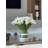 Calla Lilies In Vitra Hurricane Vase