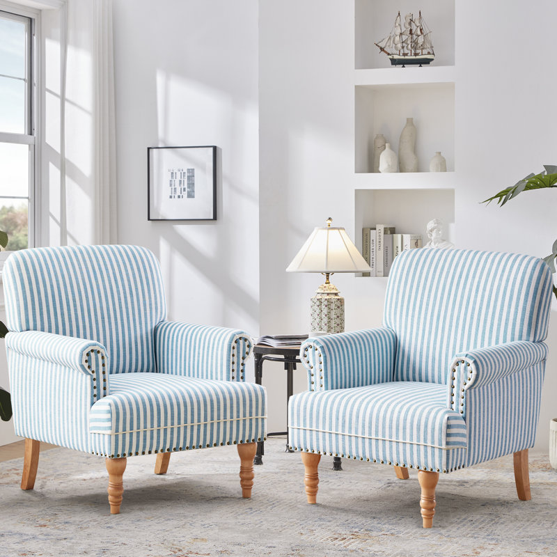 Fauteuil Derrytown, Bleu