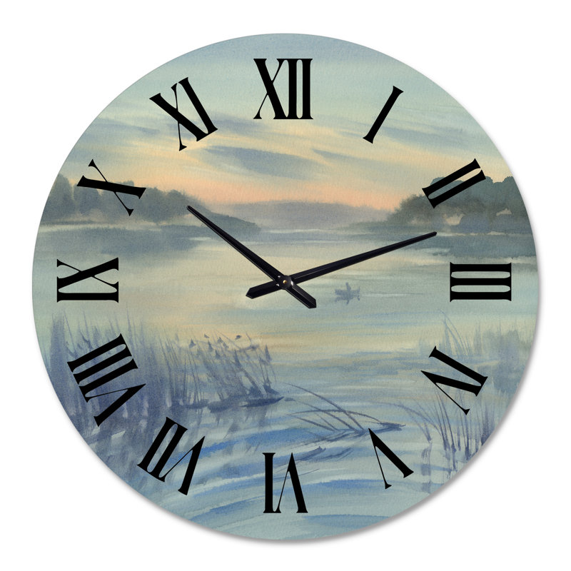 Horloge murale «Lake», Médium