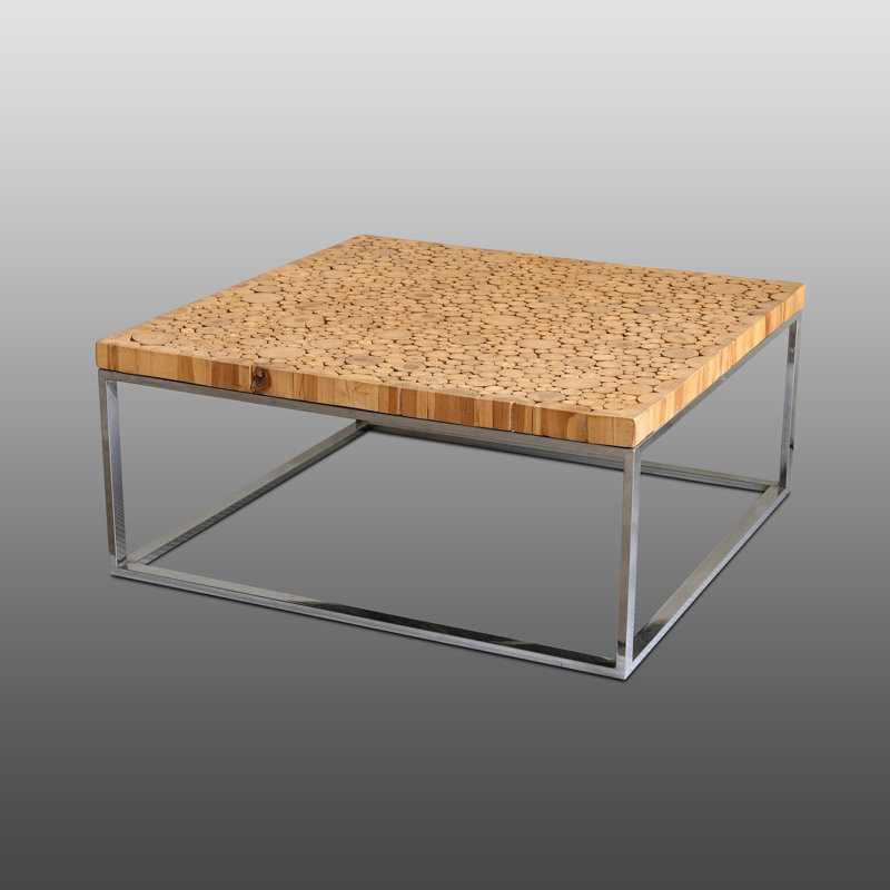 Avigdor Glass Top Single Coffee Table