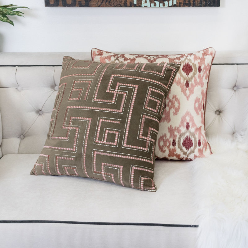 Sanyah Geometric Throw Pillow