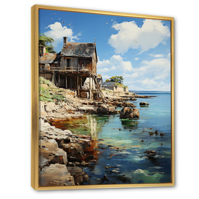 «Dagley The Normandy Coast» par Eugene VI, reproduction sur toile