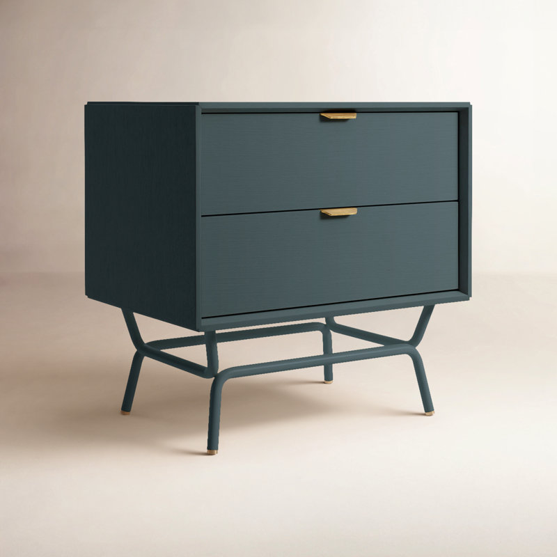 Dang 2 - Drawer Nightstand, Marine Blue