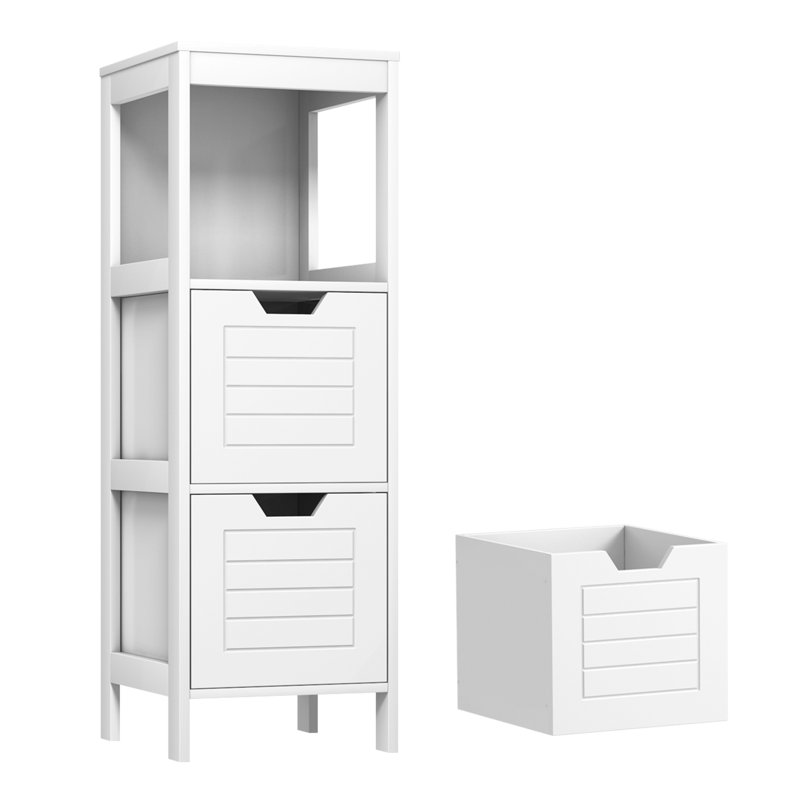 Elimelech Freestanding Linen Cabinet