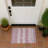 Machine Washable Indoor/Outdoor Lanphear ACN2397 Stripes Rug-386613589