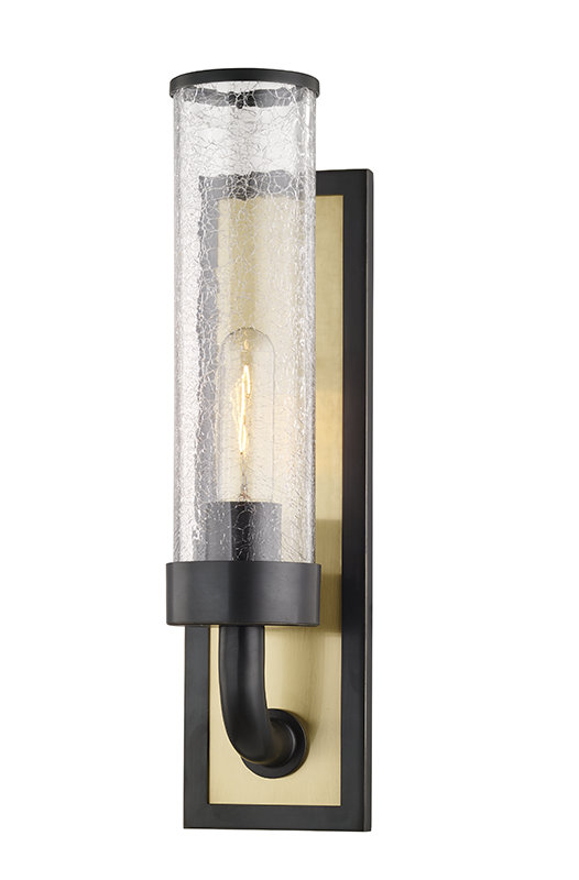 Soriano 1-Light Candle Wall Light, Aged Old Bronze