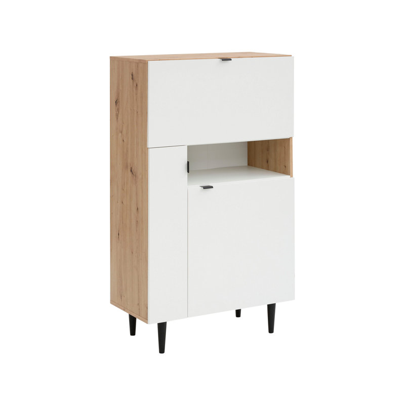 Eric-James 80cm Sideboard, Oak/White