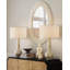 Merriam Oval Bone, Engineered Wood Mirror