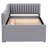 Full Size Upholstered Daybed With Trundle And Three Drawers-668222374