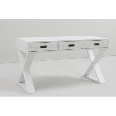 Crowborough Solid Wood Writing Desk