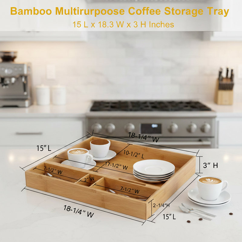 Heyman Bamboo Tray