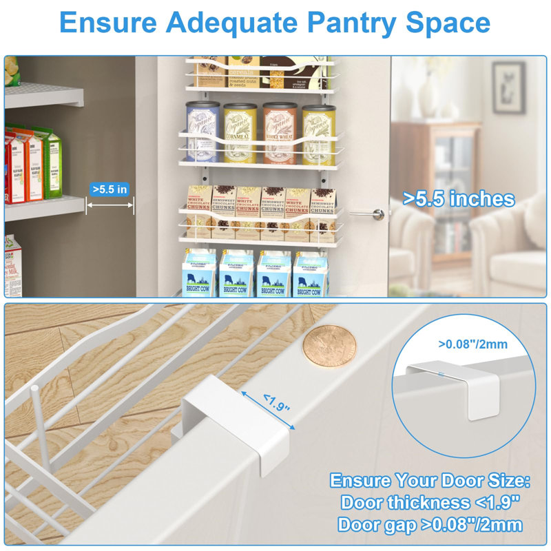 Spice Rack, White