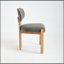 Ensemble de 2 chaises de salle à manger rembourrées en tissu Modern, confortables et élégantes pour la cuisine et la salle à manger-1063673682