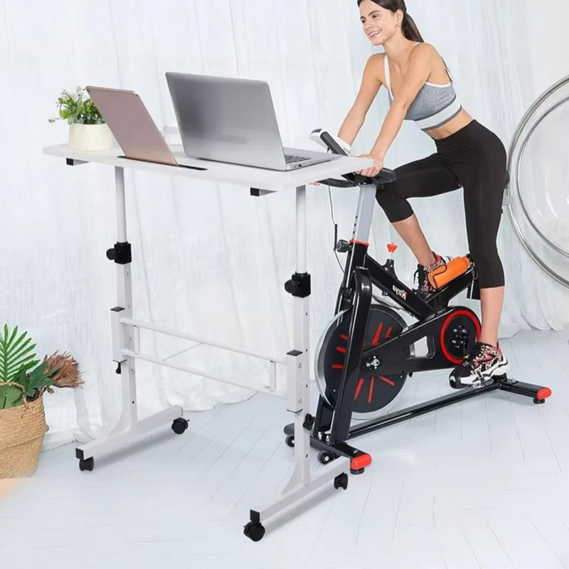 Adjustable Leaning / Ladder Desk, Black/White
