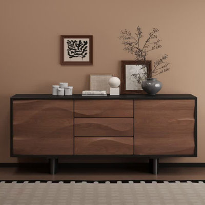 High-Quality Solid Wood Sideboard