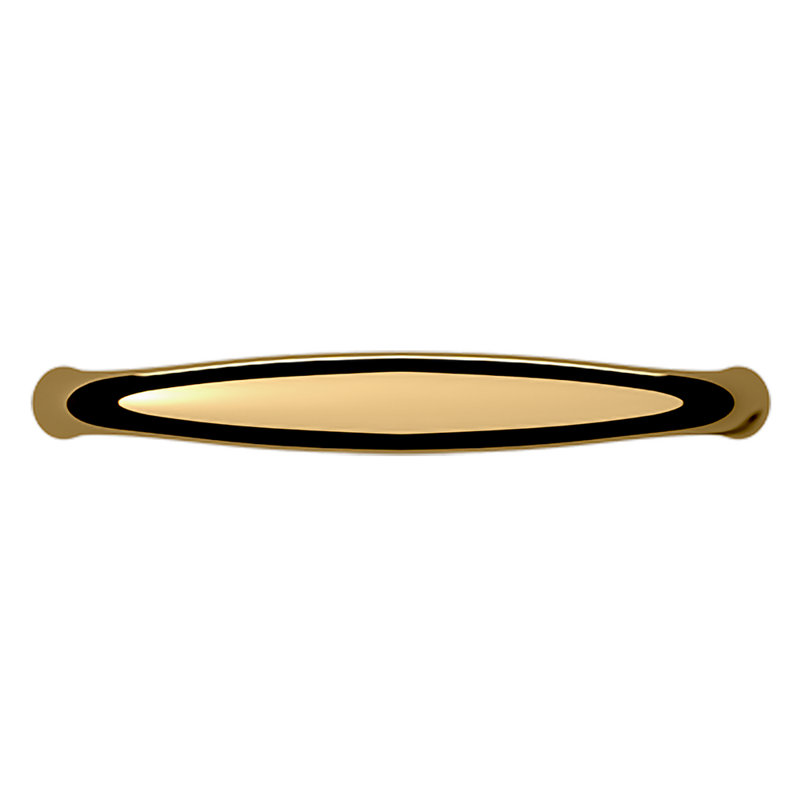 4480 Oval Pull, Non-lacquered Brass