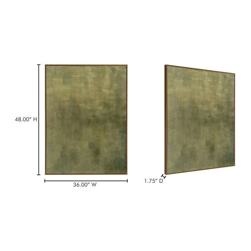 Enamor Framed Painting Olive