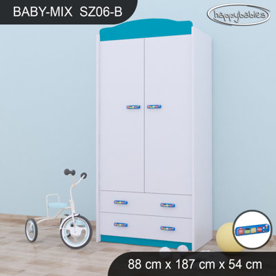2 Door Wardrobe