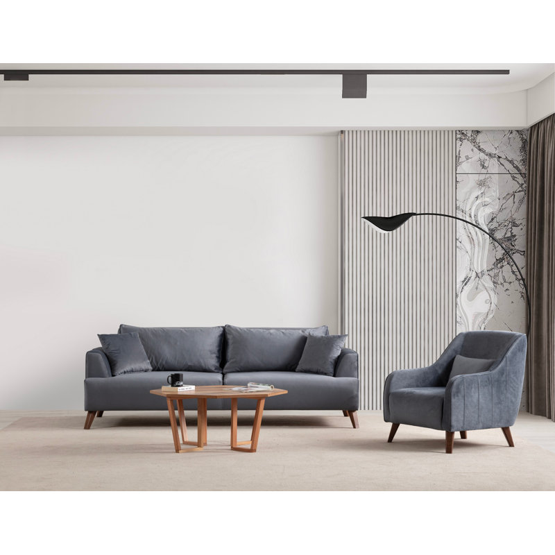 Bina Upholstered Wingback Chair