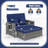 Boden 65" W Wicker Patio Daybed with Ottoman and Side Trays-1344198774