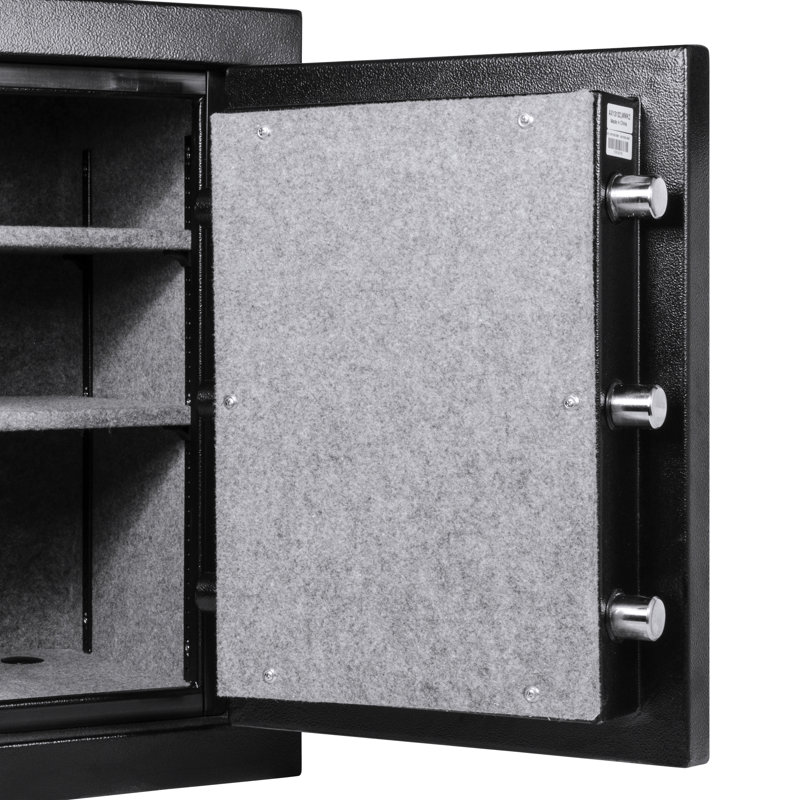 3.51 Cubic Ft Safe With Construction - Withstand Fire And Intruders Important Documents Cash From