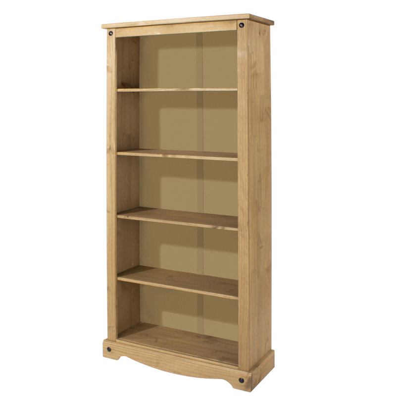 bibliothèque standard en bois  Janet, Brun antique