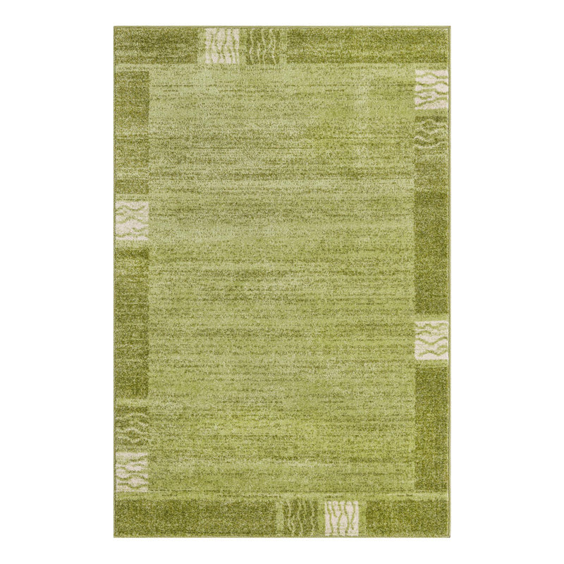 Tapis vert Sahori, Rectangle 4 pi 1 po x 6 pi 1 po