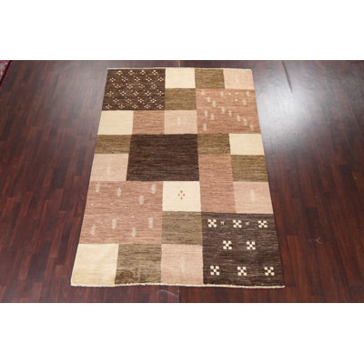 Tapis tribal fait à la main 7 x 10