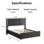 Lit plateforme tapissier Velvet-5083846-5083864