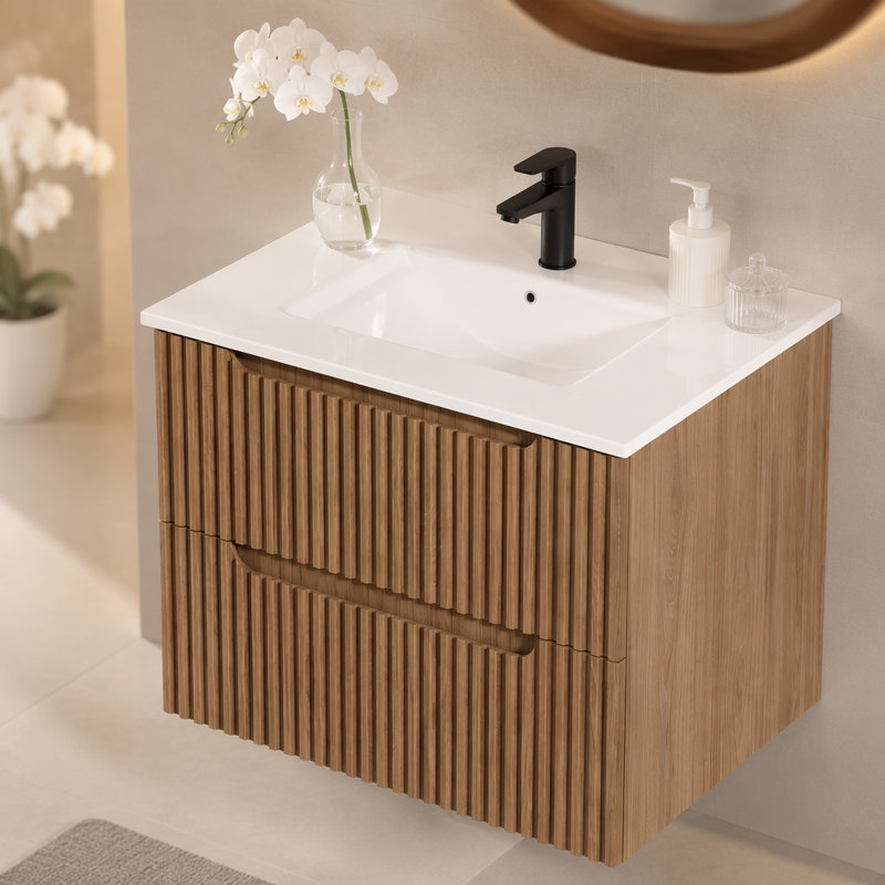 Meuble-lavabo mural 24 po avec lavabo combiné