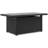 Danny Rectangle Aluminum Smokeless Fire Pit Table with Lid