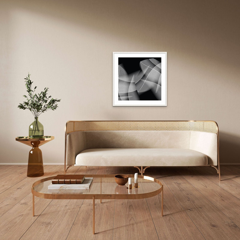 Currents Of Order 2 Print, 34" H x 34" W x 1" D