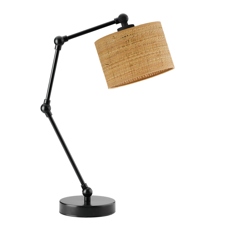 Lambalot Adjustable Metal Desk Lamp, Black