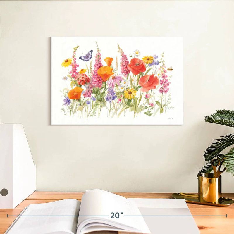 Harnek fleurs sauvages en fleurs, H 8 po x l 12 po