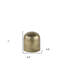 Sculpture de table cylindrique 7 po