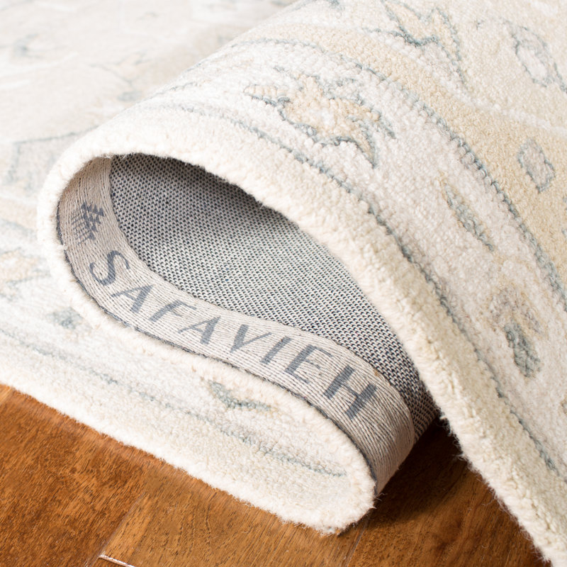 Dalewood Hand-Tufted Wool and Cotton Rug, Square 11'