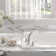 Double Handle Deck Mounted Roman Tub Faucet with Rough-in Valve