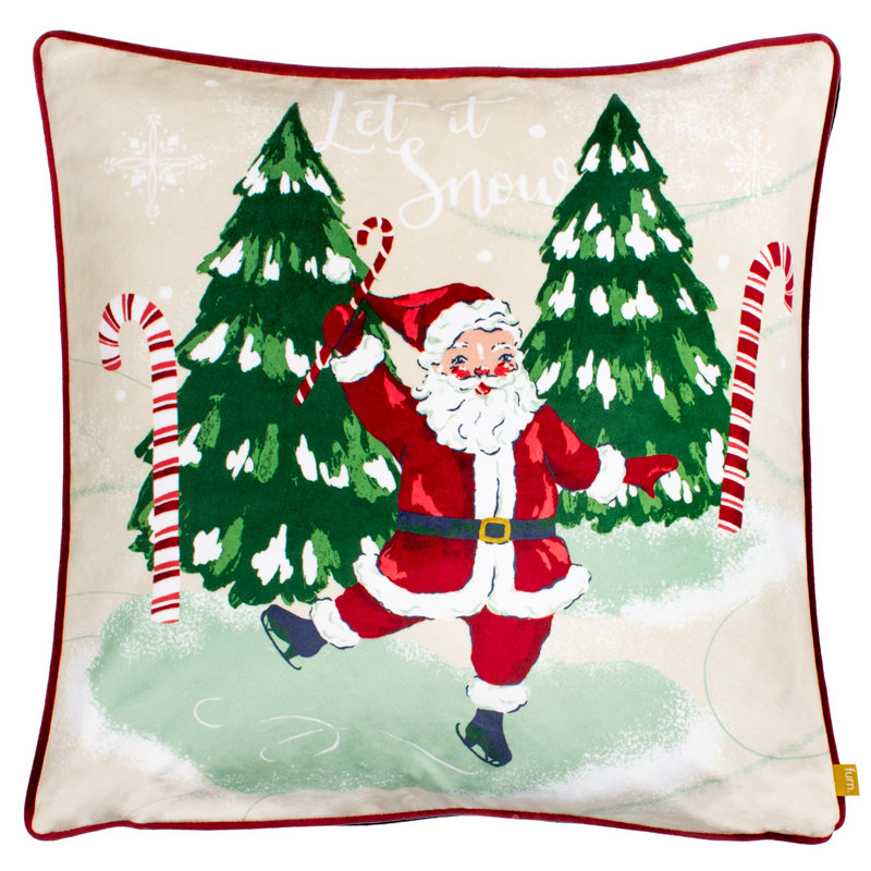 Abstract Multicolour Square Cushion Cover