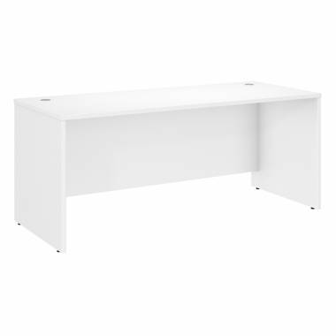 Bush Business Furniture Studio C Office Storage Cabinet with Drawers and Shelves - White