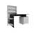 Anthracite/White selected