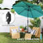 264cm Market Parasol-2039912135