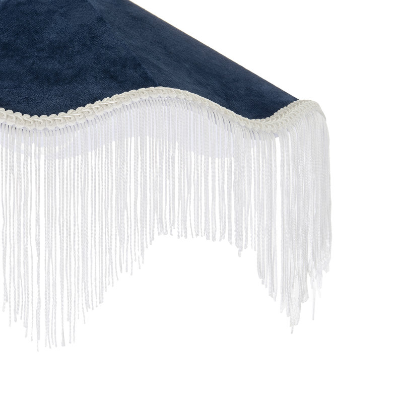 12 cm H Empire Fabric Pendant Shade ( No Direct Attachment Method ) in Navy