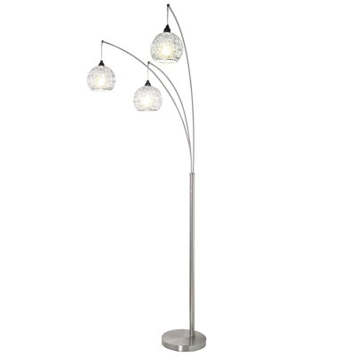 Kellissa 85'' Polished Tree Floor Lamp