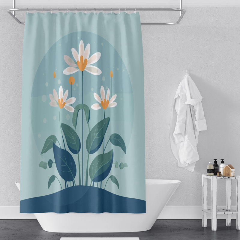 Shower Curtain, 83" H x 70" W